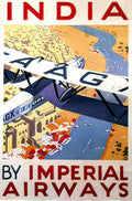 TRAR1007H, Imperial Airways Advert A4 Photo Print