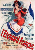 TRBC1008, L'Etendard Franca Advert A4 Photo Print