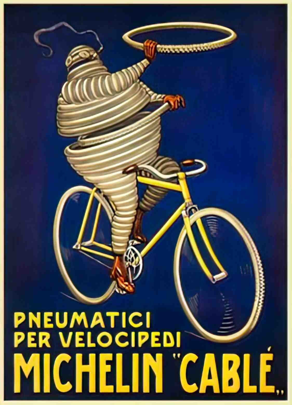 TRBC1010, Michelin Cable 19 Advert A4 Photo Print