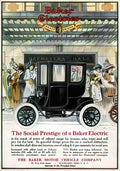 TRCR1047, Baker Electric  Advert A4 Photo Print