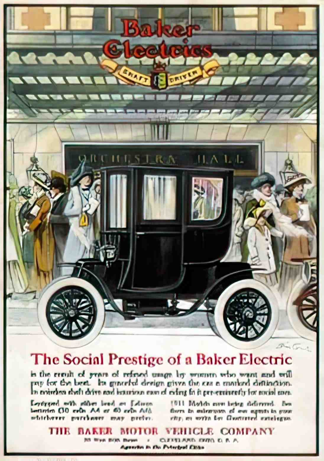TRCR1047, Baker Electric  Advert A4 Photo Print