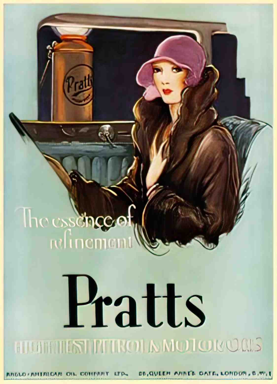 TRCR1079, Pratts, Essence O Advert A4 Photo Print