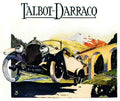 TRCR1081, Talbot Darracq  Advert A4 Photo Print