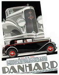 TRCR1169, Panhard, 1932  Advert A4 Photo Print