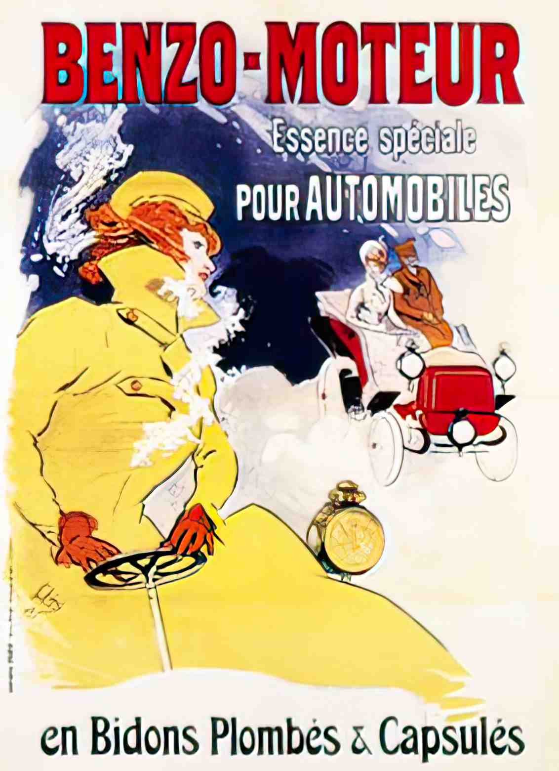 TRCR1200, Benzo Moteur, Jul Advert A4 Photo Print