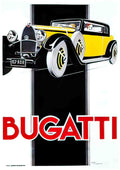 TRCR1215, Bugatti, 1930  Advert A4 Photo Print