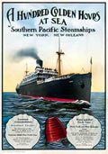 TRCS1034, Southern Pacific  Advert A4 Photo Print