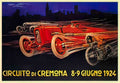 TRMB1013, Circuito Di Cremo Advert A4 Photo Print