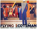 TRRY1023, Flying Scotsman,  Advert A4 Photo Print