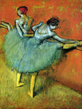Tänzerinnen An Der Stange Degas A4 Photo Print