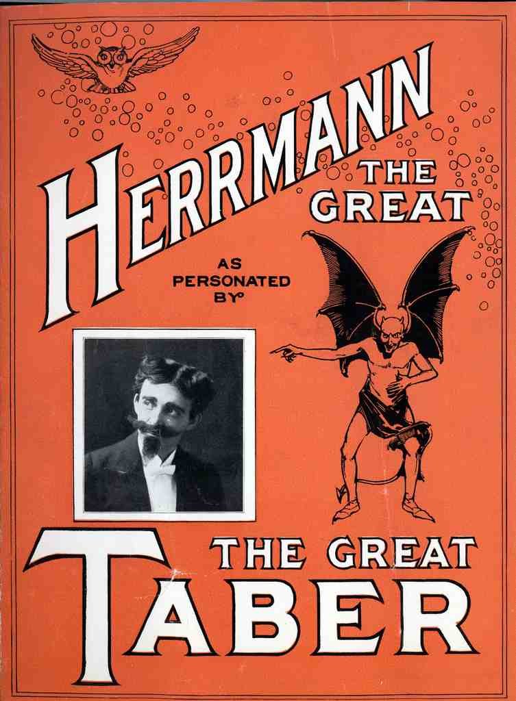 Taber 2 Magic Magician Vintage A4 Photo Print