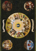 Table with scenes of the seven deadly sins by Bosch bigger circles A4 Photo Print