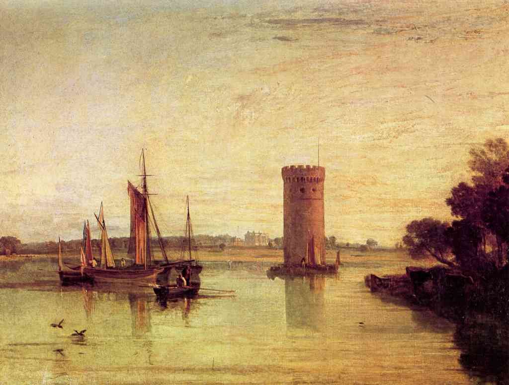Tabley Calm Day Joseph Mallord Turner A4 Photo Print