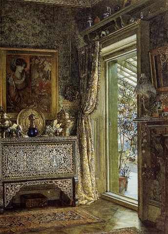 TademDrawing Room Holland Park A4 Photo Print