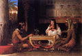 TademEgyptian Chess Players A4 Photo Print