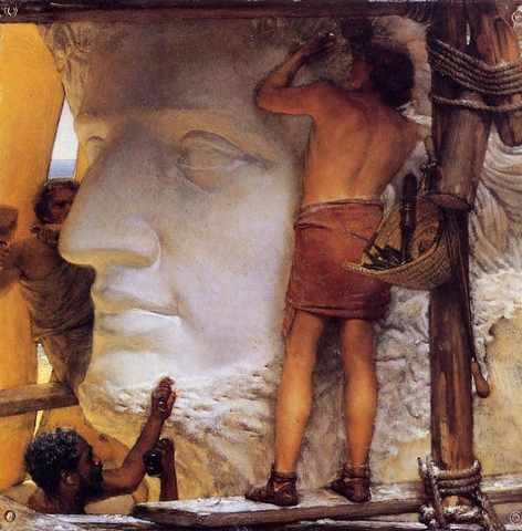 TademSculptors In Ancient Rome A4 Photo Print