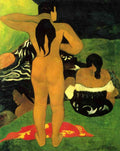 Tahitians On Beach Gauguin A4 Photo Print