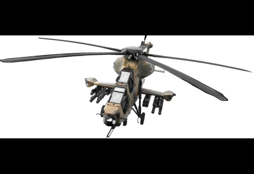 Tai Atak2 Dedicated Attack Helicopter Turkey A4 Photo Print