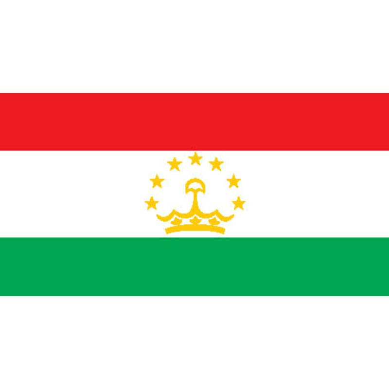Tajikistan Flag N451 A4 Photo Print