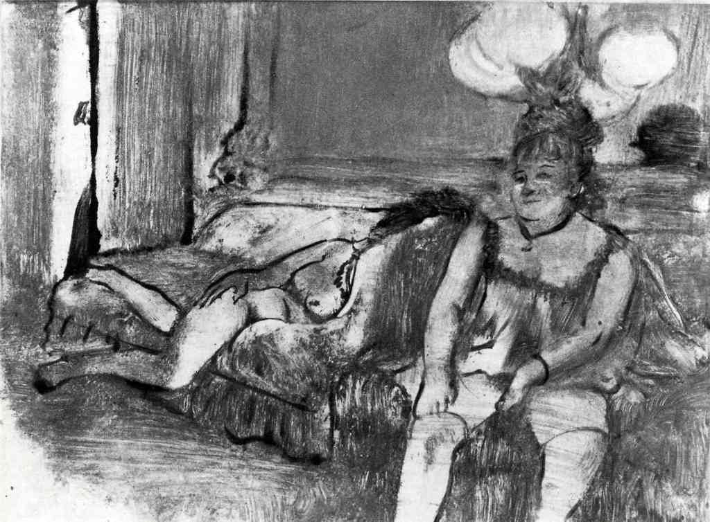 Taking A Rest Degas A4 Photo Print