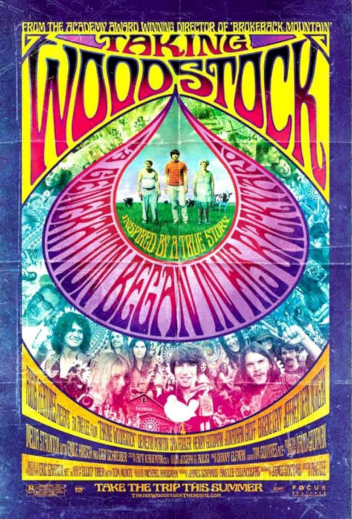 Taking Woodstock 1969 Vintage Retro Advert Poster A4 Photo Print