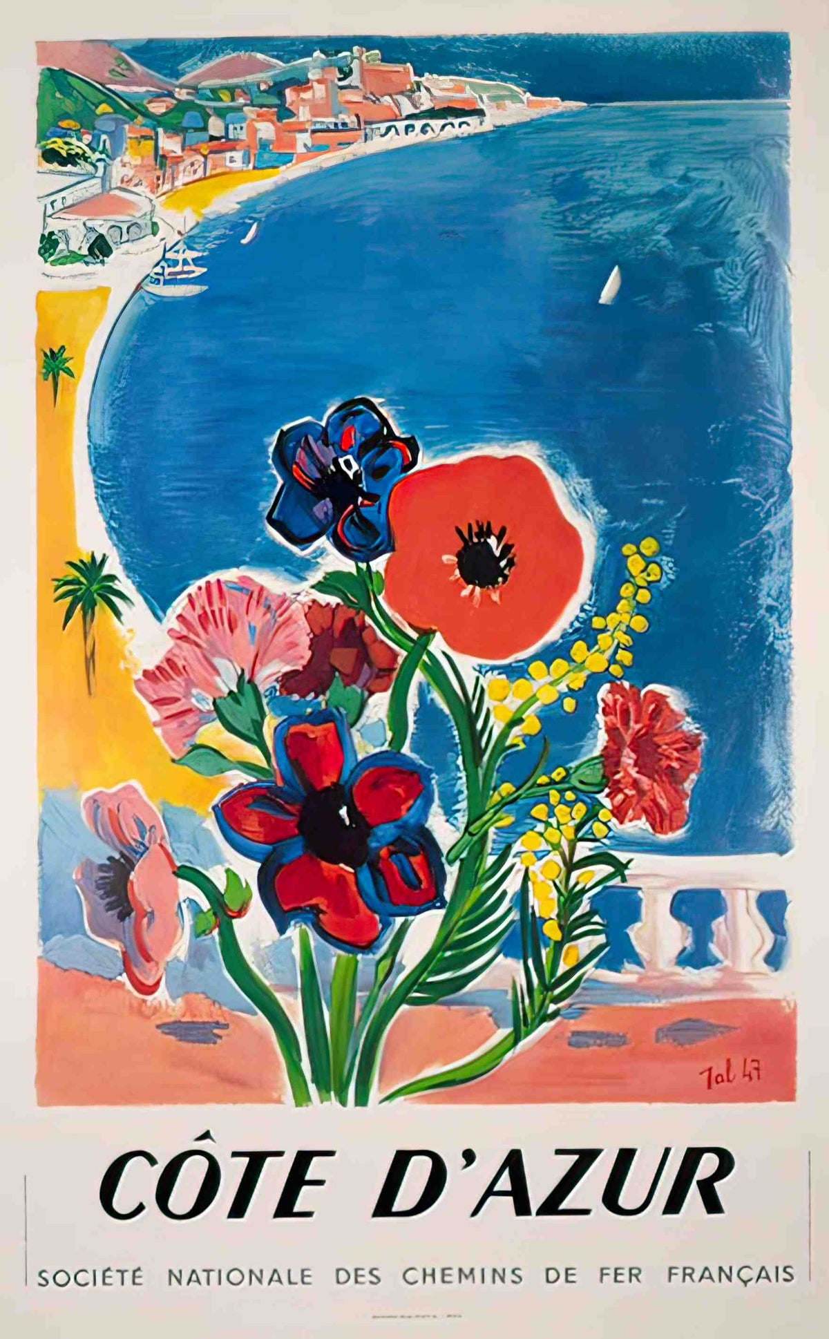 TalCoteDazur Advert A4 Photo Print