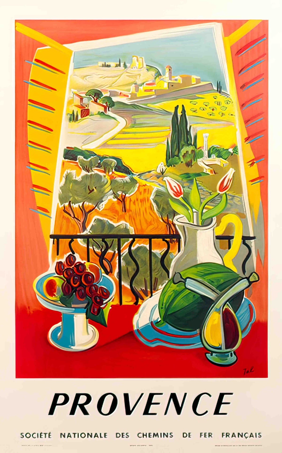 TalProvence Advert A4 Photo Print
