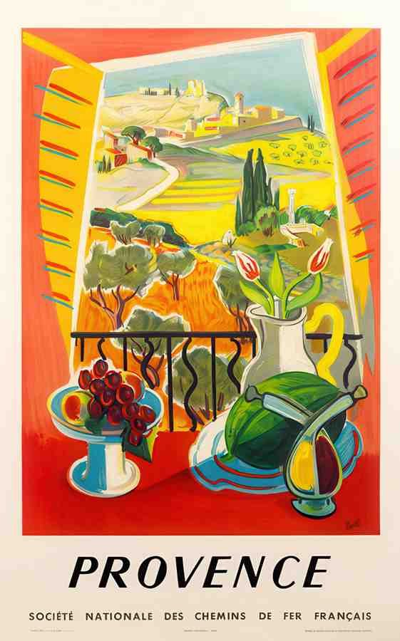 TalProvence Vintage Advert A4 Photo Print
