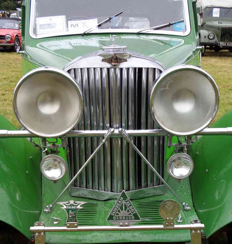Talbot Bonnet Grille Boot 2421 A4 Photo Print