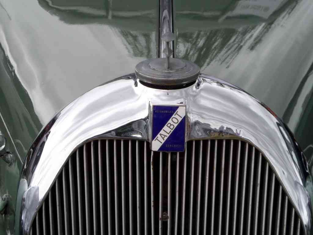 Talbot Bonnet Grille Boot 2697 A4 Photo Print