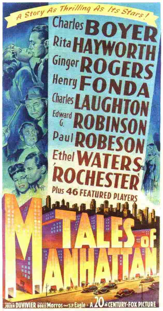  Tales of Manhattan 04 film star poster A4 Photo Print