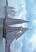 Tall Sail Boats Ship 257026 Shabad Oman And Pride Of Baltimore A4 Photo Print
