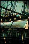 Tall Sail Boats Ship 257045 _Old Ironsides_ A4 Limited Edition Watercolour Print