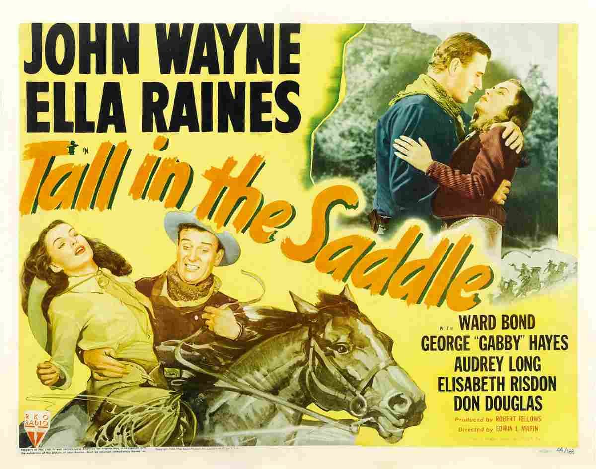  Tall in the Saddle 02 film star poster A4 Photo Print