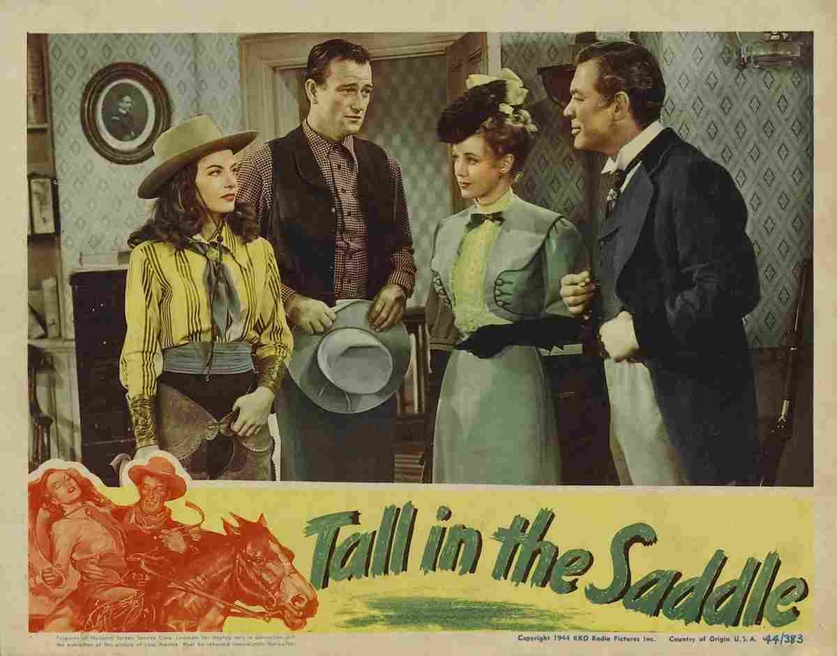  Tall in the Saddle 03 film star poster A4 Photo Print