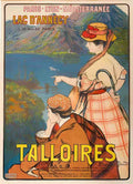 Talloires Vintage Advert A4 Photo Print