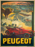 TamagnoPeugeot Vintage Advert A4 Photo Print