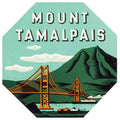 Tamalpais Luggage Label Vintage A4 Photo Print