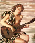Tamara de Lempicka amethyst 1946 Art A4 Photo Print