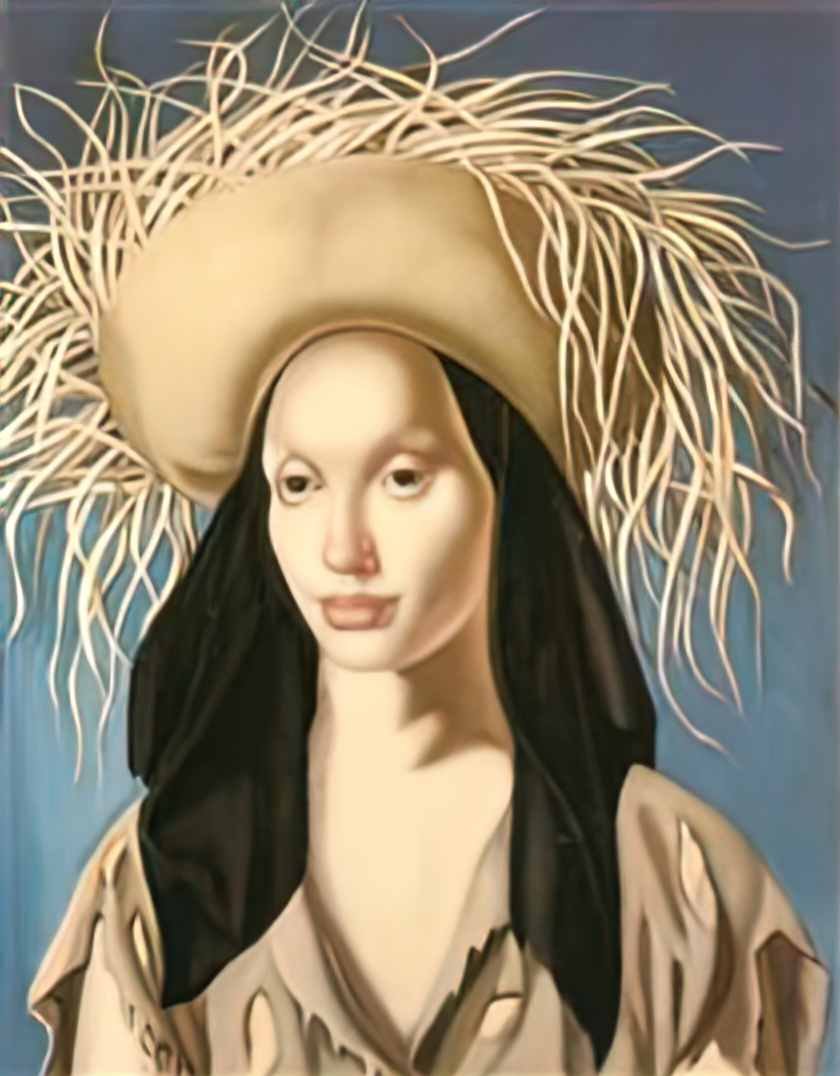 Tamara de Lempicka mexican girl 1948 Art A4 Photo Print