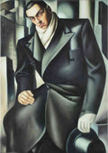Tamara de Lempicka portrait A4 Photo Print