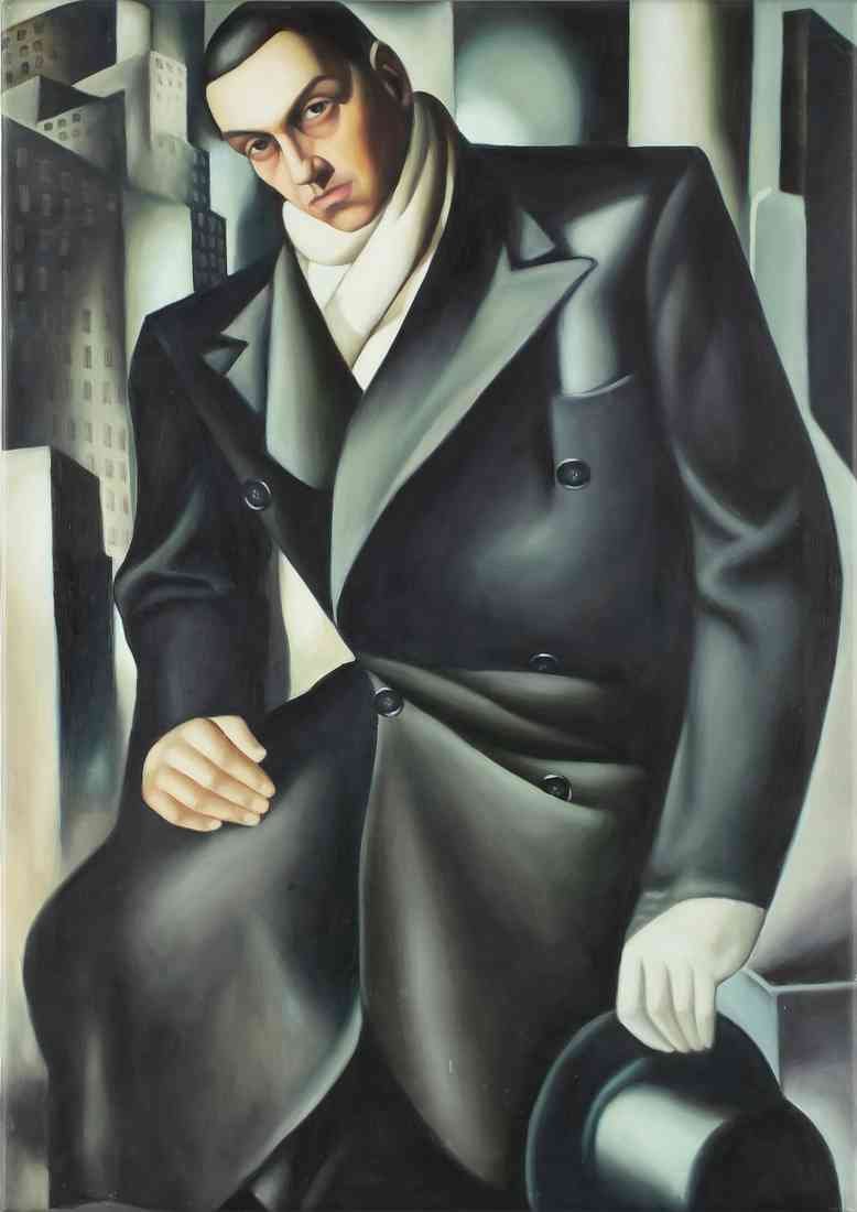 Tamara de Lempicka portrait A4 Photo Print