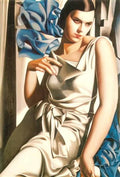 Tamara de Lempicka portrait of mrs m 1932 Art A4 Photo Print
