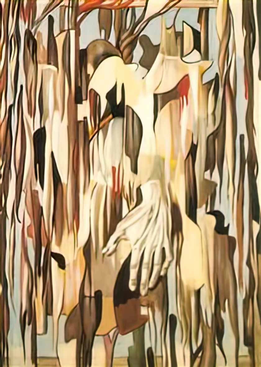 Tamara de Lempicka surrealist hand 1947 Art A4 Photo Print