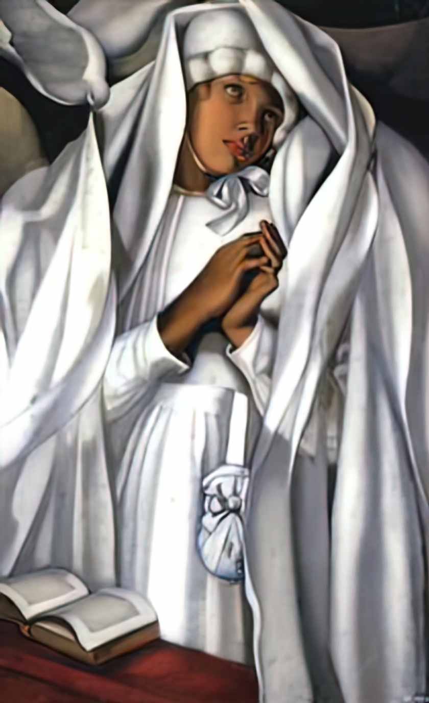 Tamara de Lempicka the communicant 1928 Art A4 Photo Print