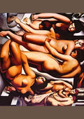 Tamara de Lempicka women bathing 1929 A4 Photo Print