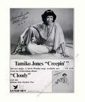 Tamiko Jones Creepin Vintage Retro Advert Poster A4 Photo Print