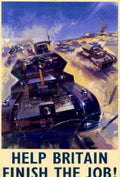 Tank Battle North Vintage Retro Advert Poster A4 Photo Print