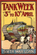 Tank Week April Vintage Retro Advert Poster A4 Photo Print