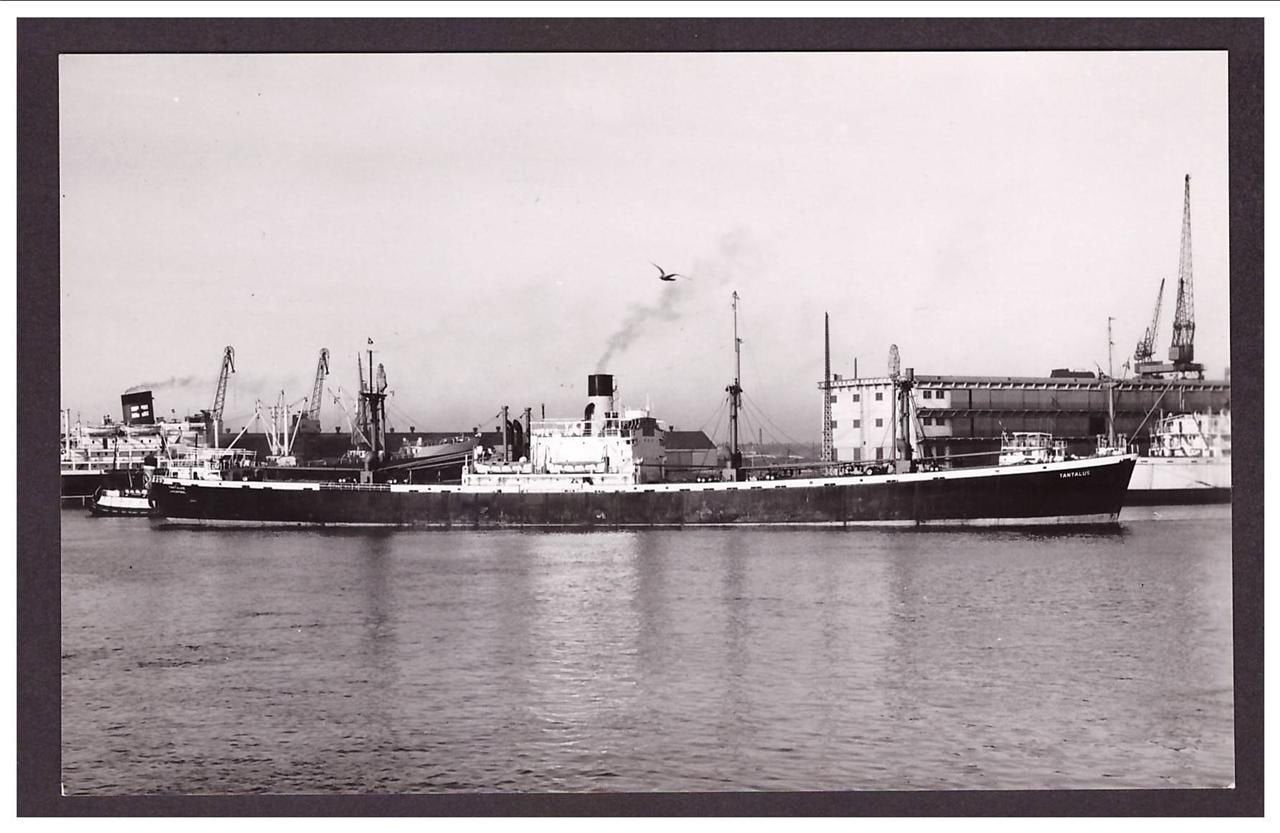 Tantalus Blue Funnel Line Steam ship A4 Photo Print